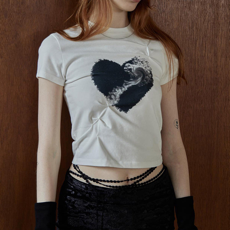 Love Vortex Short Sleeve T-Shirt Women's Summer