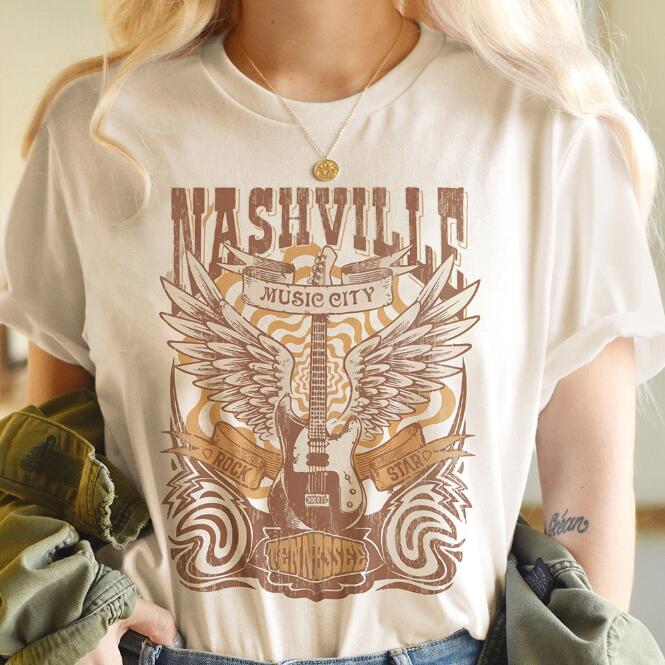 Women's Youth Street Style Round Neck Printing Short Sleeve