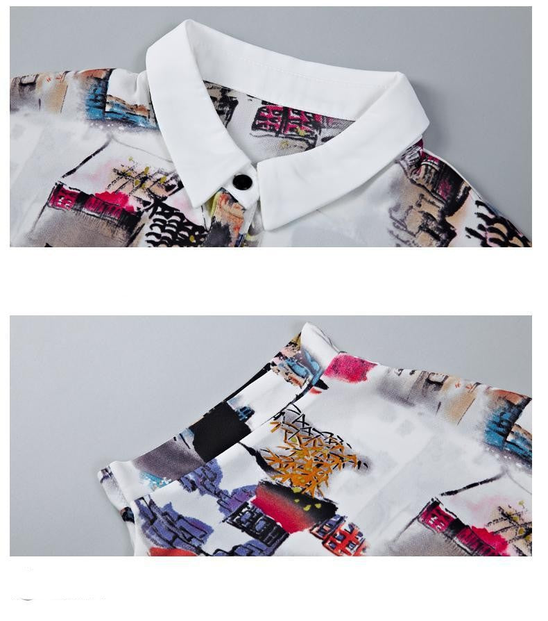 Slim And Fashionable Foreign Style Top