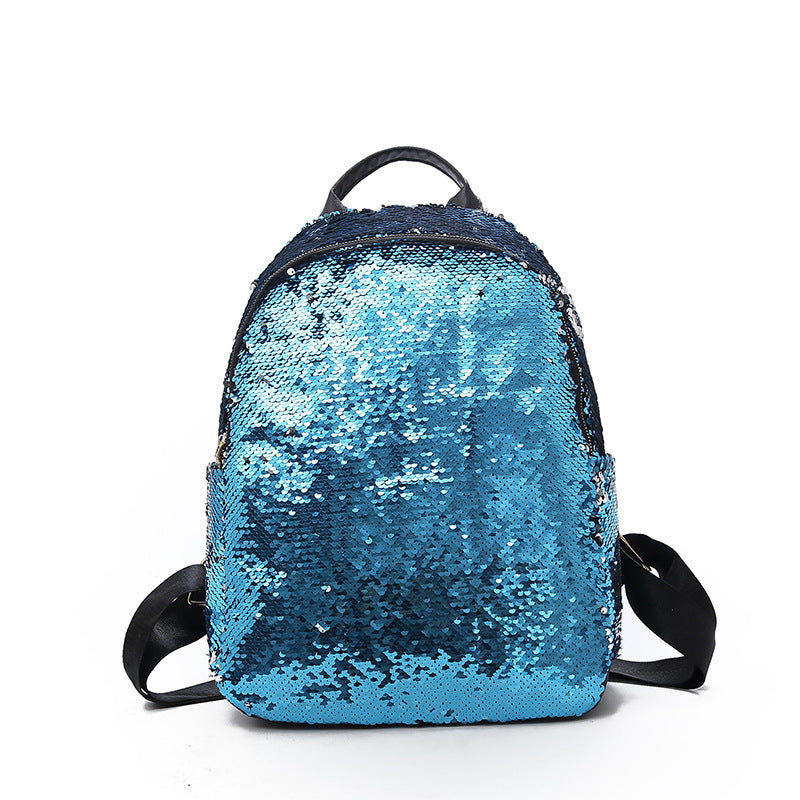 New Sequined Backpack Women Korean Version