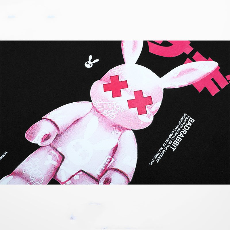 Summer Fashion Brand Loose Couple T-shirt Half Sleeve