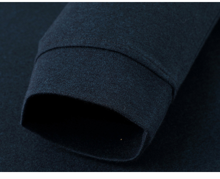 Dark Long-sleeved T-shirt Lapels For Middle-aged Men Dark Long-sleeved T-shirt Lapels For Middle-aged Men