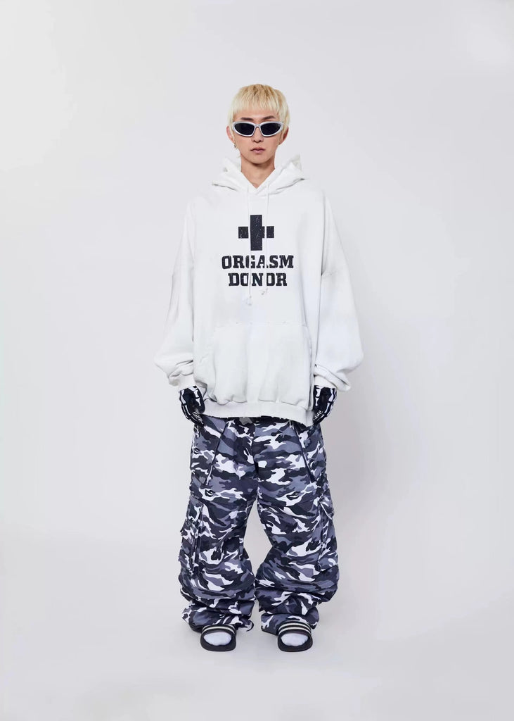 Cross Hooded Hoodie For Men And Women