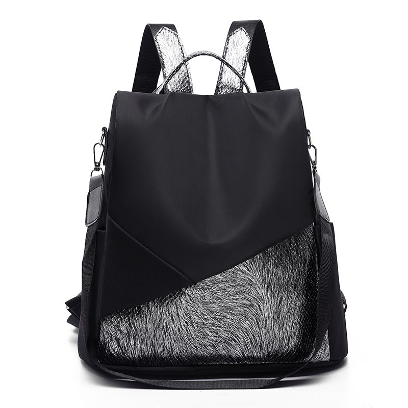 Fashion Stitching Backpack Women