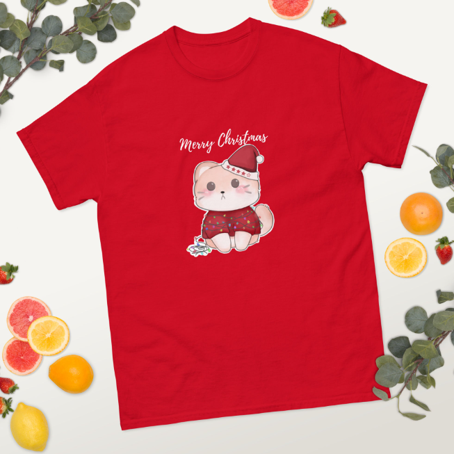 European And American Cat Digital Printing Casual Round Neck Short Sleeves T-shirt