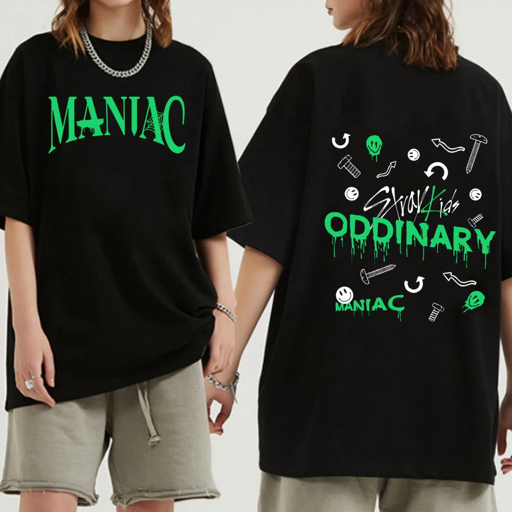 Printed Fashion T-shirt Loose Plus Size