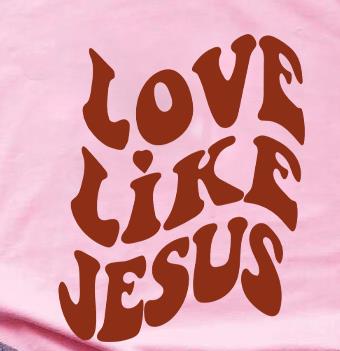 Women's Top Round Neck Slogan Printed Short Sleeves