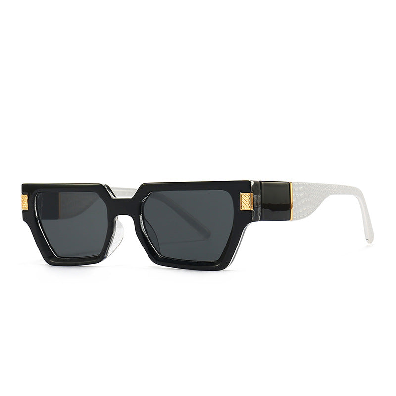 Fashion Catwalk Square Frame Butterfly Sunglasses For Men