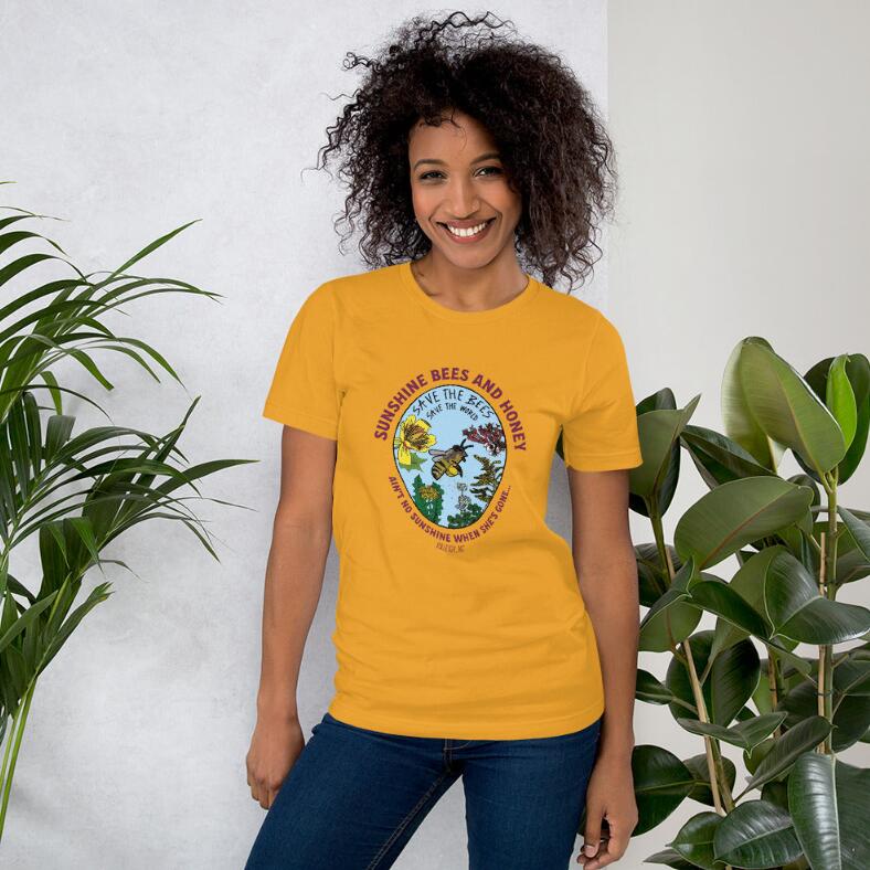 European And American Digital Printing Casual Round Neck Short Sleeves