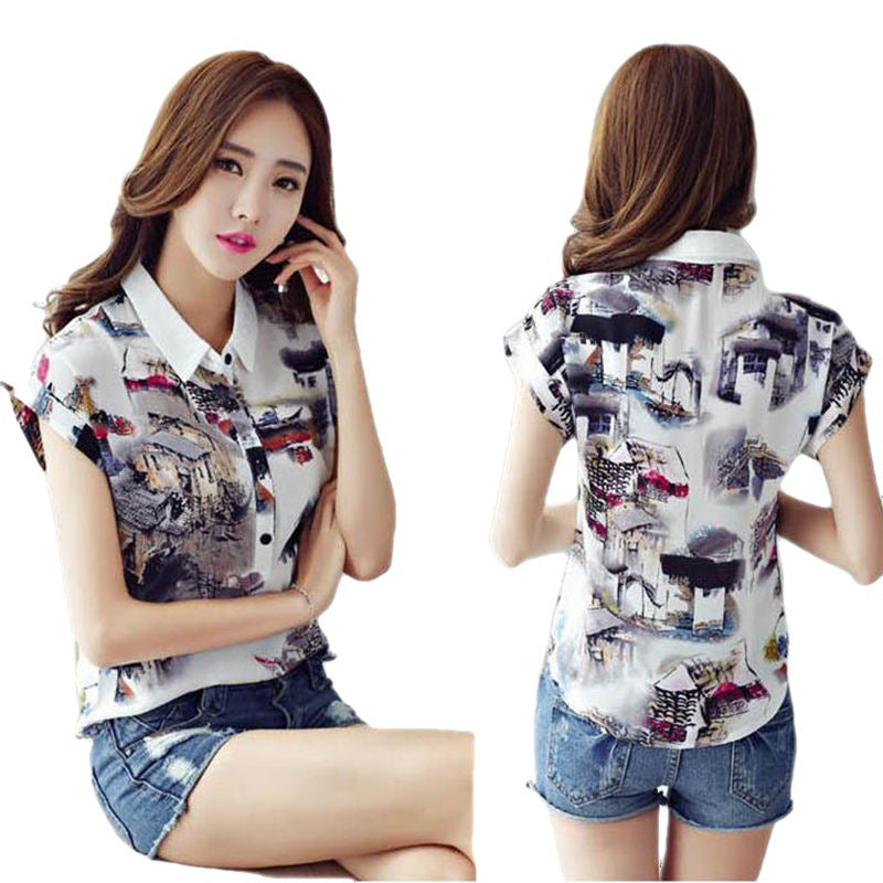 Slim And Fashionable Foreign Style Top