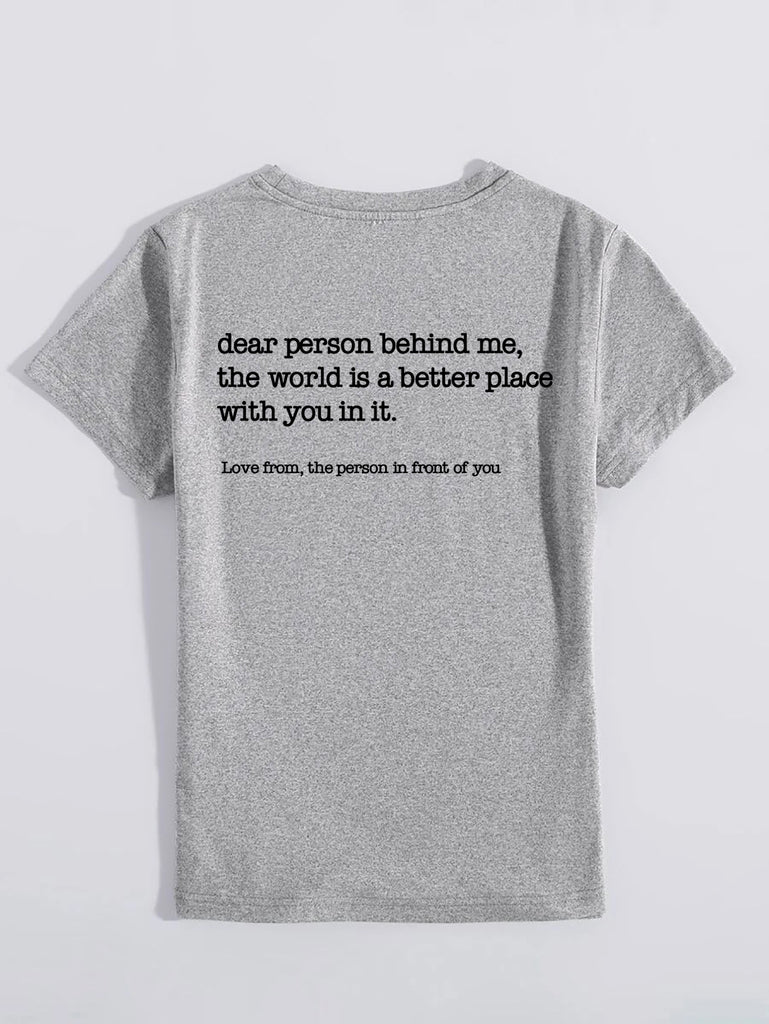 Women's Fashion Printed Short Sleeve T-shirt