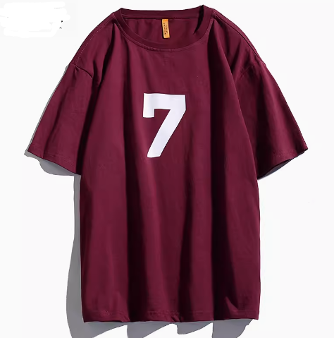 Digital Print Casual Couple Round Neck Half Sleeve