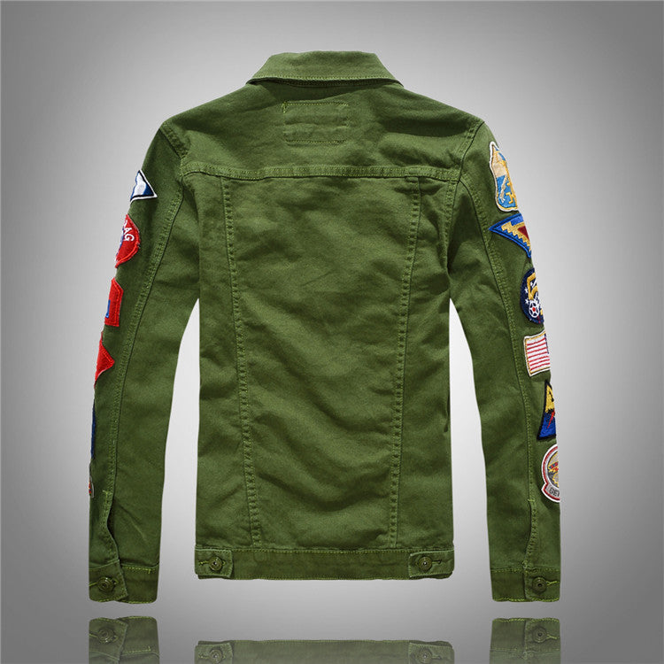 Fashionable New Korean Version Denim Jacket Men Fashionable New Korean Version Denim Jacket Men