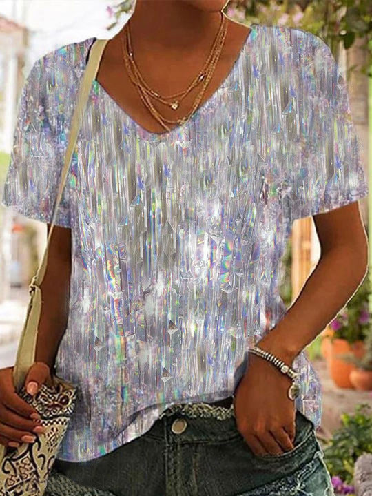 Casual Fashion Top Loose Fitting T-shirt Casual Fashion Top Loose Fitting T-shirt