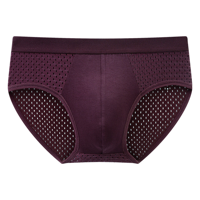 Quick-drying Mesh Ice Silk Men's Triangle Underwear