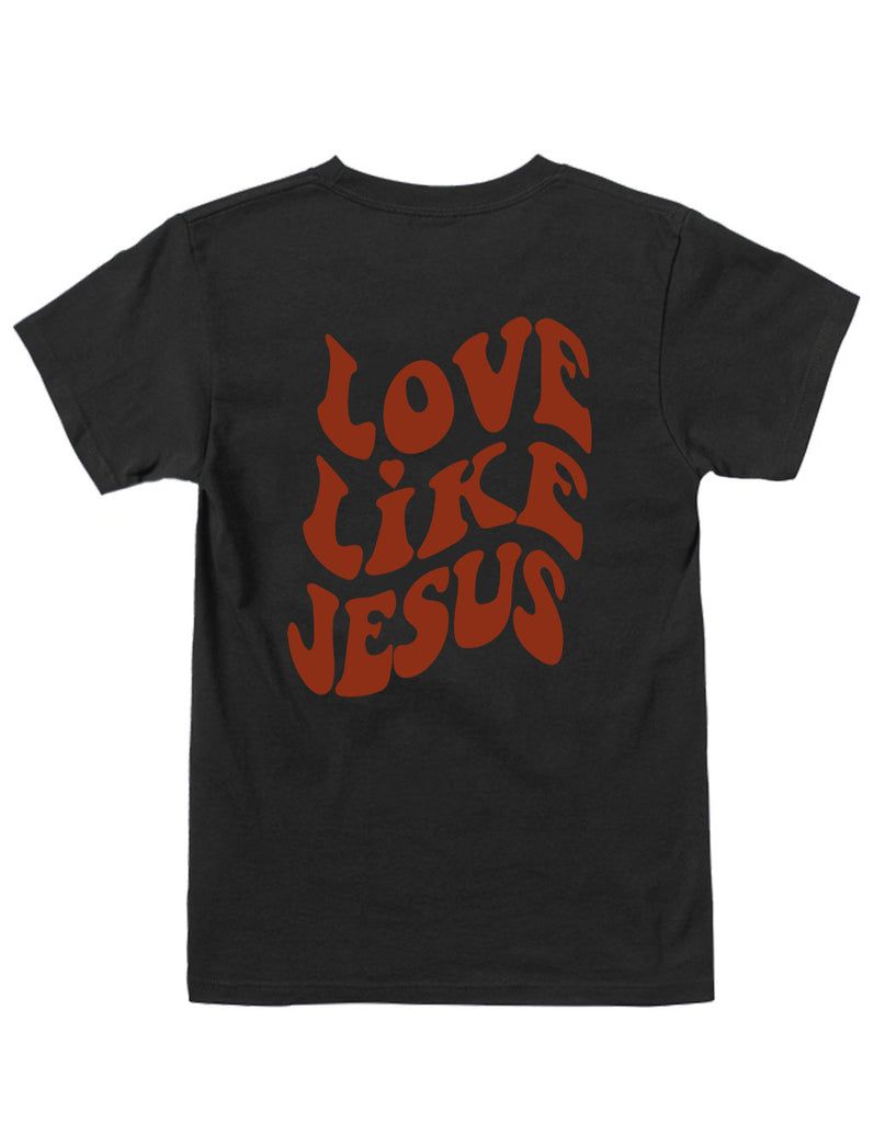 Women's Top Round Neck Slogan Printed Short Sleeves