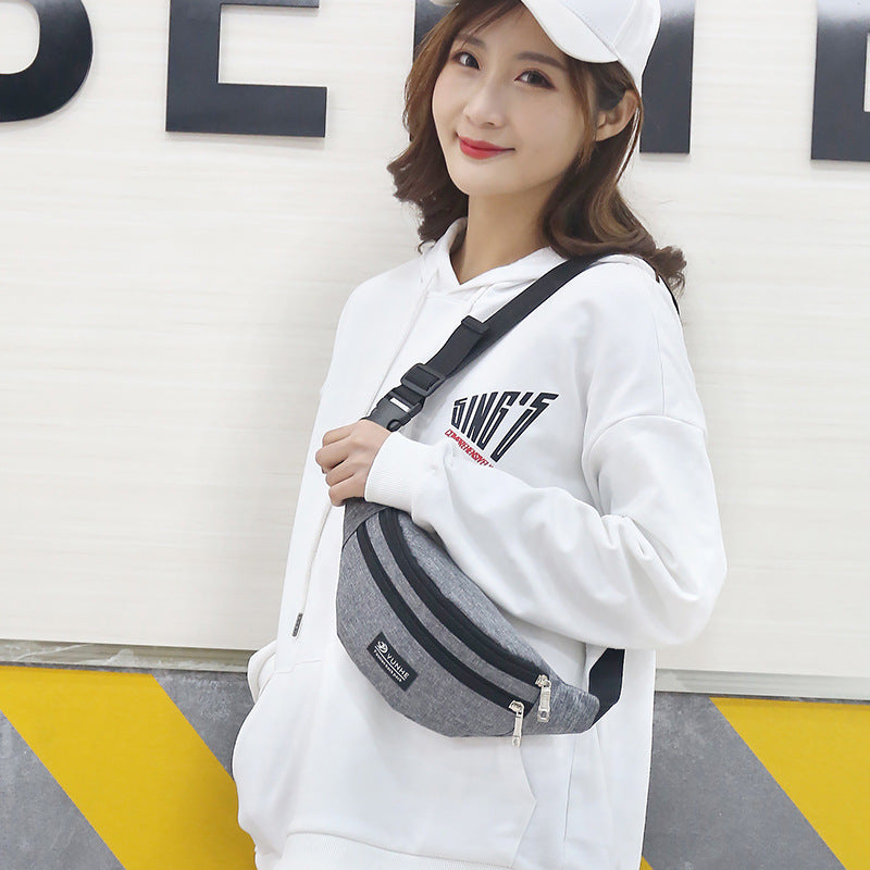 Multifunctional Men's Cell Phone Belt Bag Outdoor Sports Running Chest Bag Men And Women Fashion New Crossbody Bag