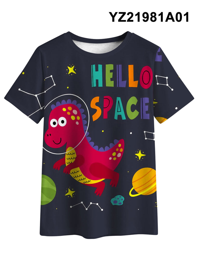 Creative Casual 3D Printed T-shirt