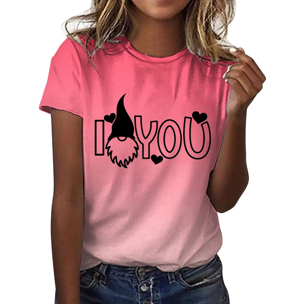 High Quality Imitation Cotton Fashion Printed Short Sleeves