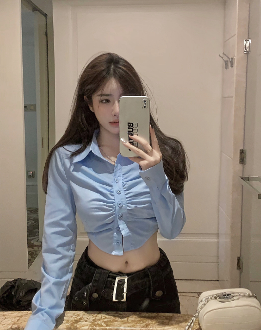 X183 เสื้อสั้นผู้หญิงมาใหม่