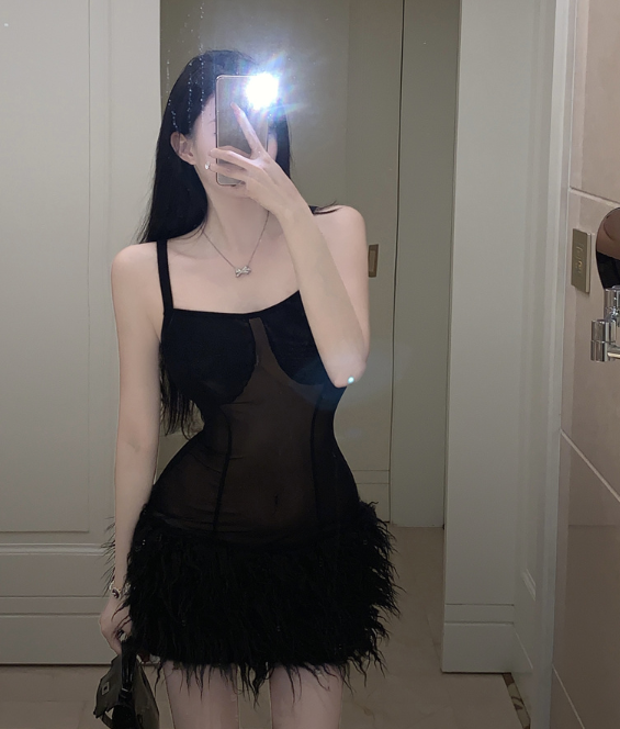 X367 New เดรสสลิงผู้หญิง