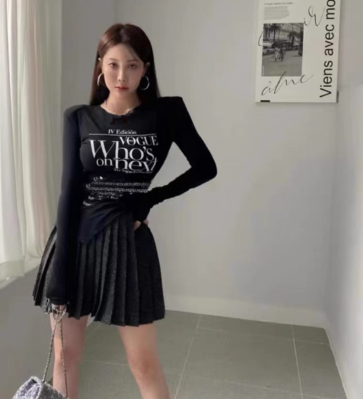 X143 เสื้อยืดแขนยาวมาใหม่