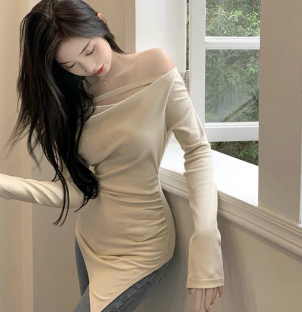 X122 ฤดูร้อนเสื้อยืดเสื้อท่อนล่างบาง