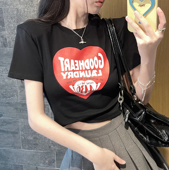 X593 เสื้อทีเชิตมีรองบ่าใส่รำสวยจ้า
