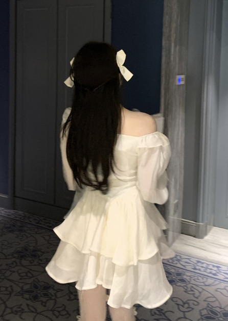 X525 spring dress super fairy เดรสสไตส์เกาหลีสวยน่ารัก