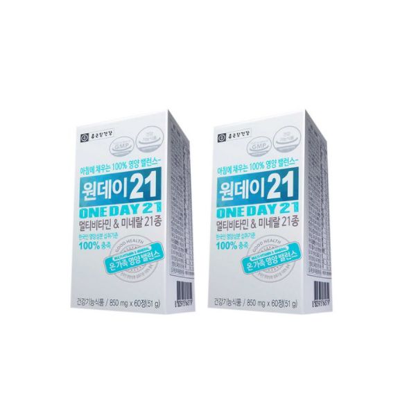 Chong Kun Dang Health One Day 21 Multi-Vitamin 60 tablets