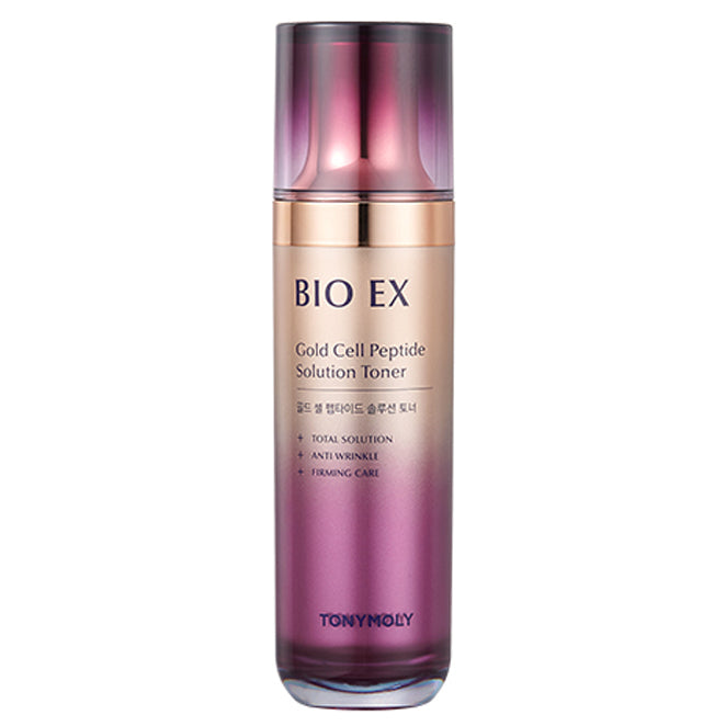 TONY MOLY Bio EX Gold Cell Peptide Solution Toner, 130ml, 1ea