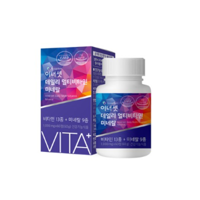 Innerset Daily Multi-Vitamin Mineral, 60 Tablets, 1ea