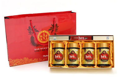 6 Years Old Korea Red Ginseng Gold 250g 4 Bottles