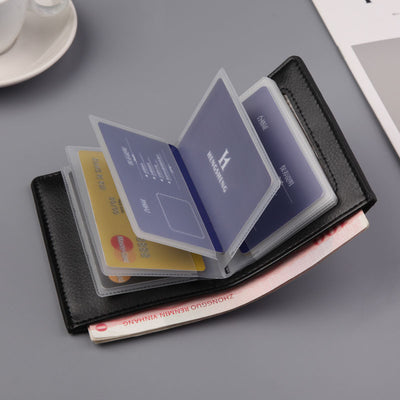Men's Wallet Thin Wallet Men Multi-card Loose-leaf Card Bag Short Fashion Wallet