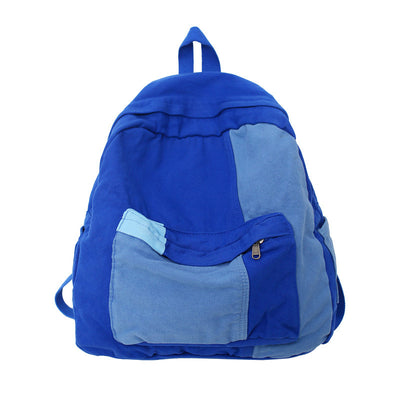 Canvas Backpack Schoolbag For Women