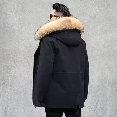 Men's winter warm parka coat