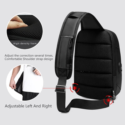 Compatible with Apple, 9.7 inch iPad Shoulder Bag for Men Business Crossbody Bags