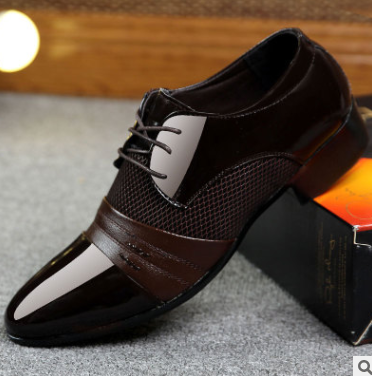 New men's fashion business casual shoes dress shoes
