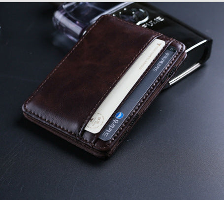 Creative Wallet Card Bag Coin Mini Purse Men