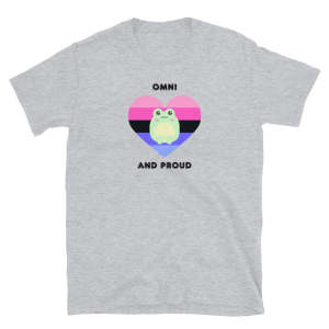 Omni And Proud T Shirt Short Sleeve