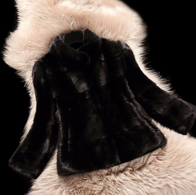 Winter New Fur  Mink Coat Collar Collar Fur Coat Female Fur