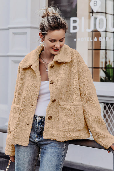 Fashion fur coat