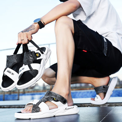 Summer Casual Outerwear Sandals And Slippers Beach Shoes Men