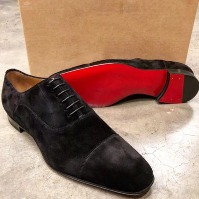Oxford Shoes Men's Shoes Suede Classic Business Dress