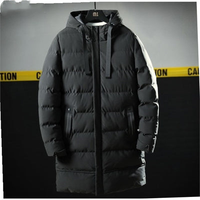 New Men's Parka Long Winter Thick Warm Coat