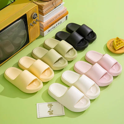 Home Fashion Platform Non-slip Deodorant Slippers