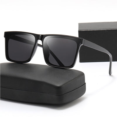 Square Sunglasses With Flat Tear Film For Men And Women