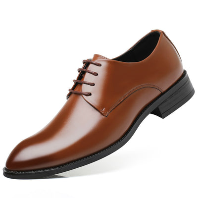 Four new shoes men's dress shoes black tie business men leather shoes factory direct code