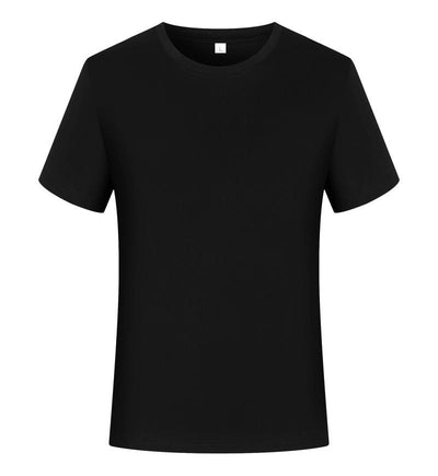 A Unisex Jersey Short Sleeve Tee Men T Shirt Black