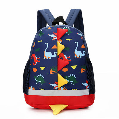 Cartoon Dinosaur Children's Bag Kindergarten Schoolbag Men's And Women's Backpack